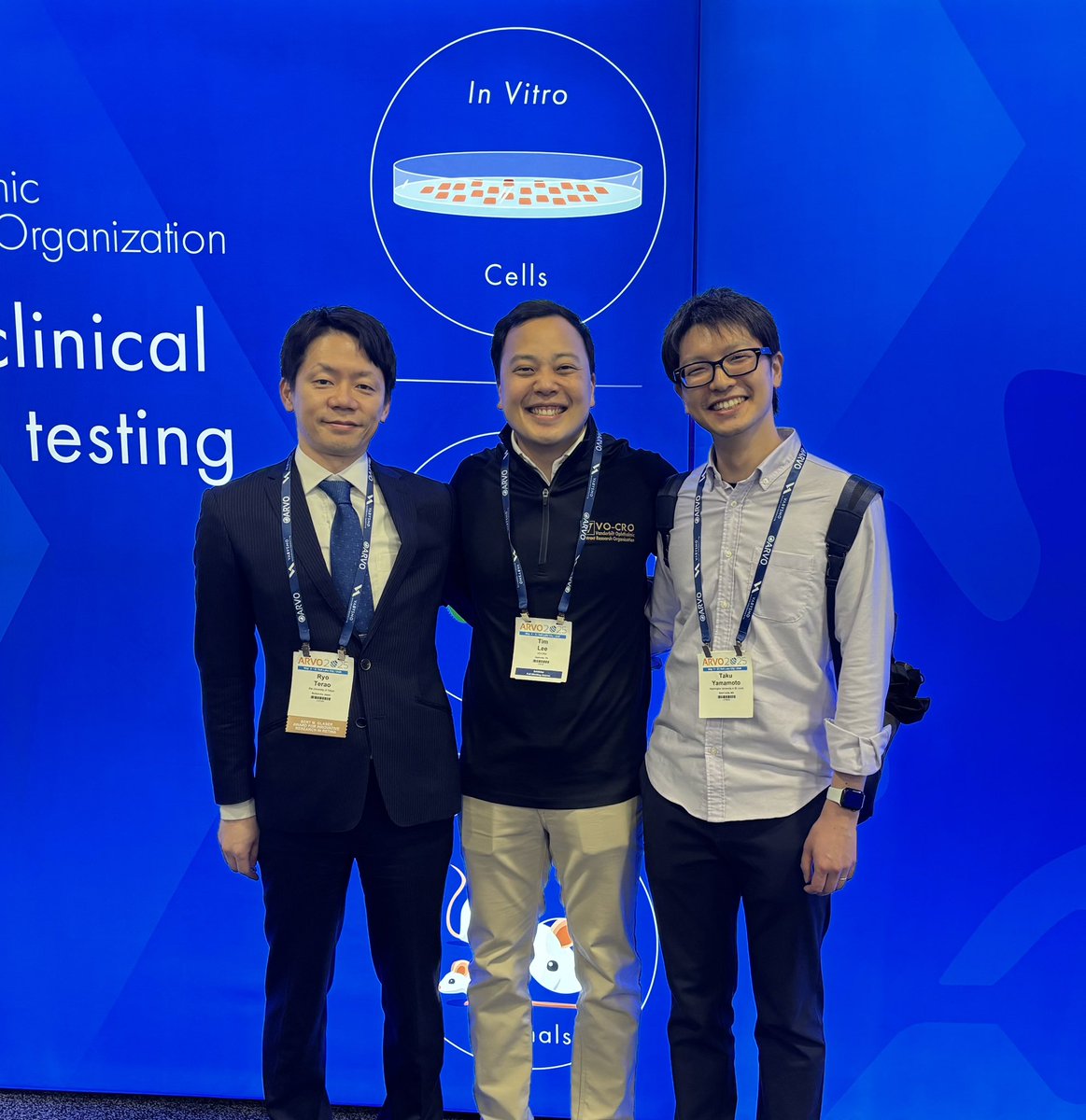 <a href="/ApteLab/">Apte Lab</a> reunion at #ARVO2025 <a href="/ARVOinfo/">ARVO</a>