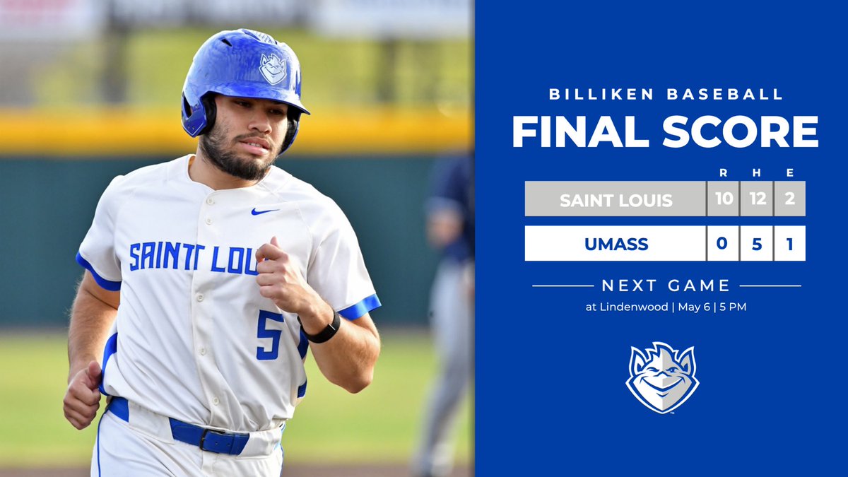 FINAL | SLU 10, UMass 0

📊 Jack Weber W, 5.0 IP, 0 runs
       Kamaehu Sanchez 3-3, 2 HR, 4 RBI
       Brenden Stressler 3-3, HR, 3 RBI