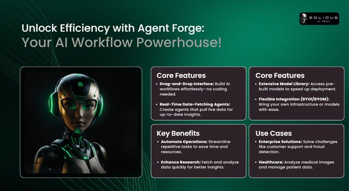 If you’ve ever wished you had an AI assistant to handle your workflows, content plans, or daily grind- <a href="/agentforgeinc/">Agent Forge</a> is that and more.🔥🔥

No code. Just powerful AI agents that get stuff done.

Definitely worth checking out, friends!

Powered by <a href="/AITECHio/">AITECH</a> 💡⚙️

#AITECH $AITECH