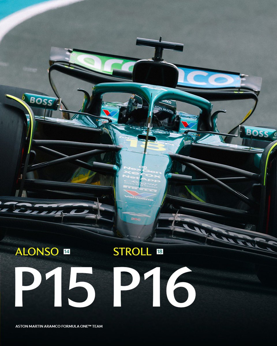 Our #MiamiGP race results. 🏁