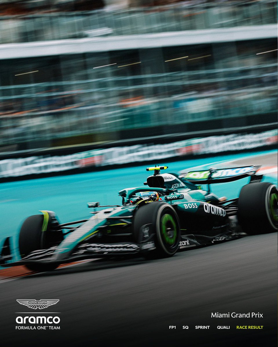 Aston Martin Aramco F1 Team tweet media