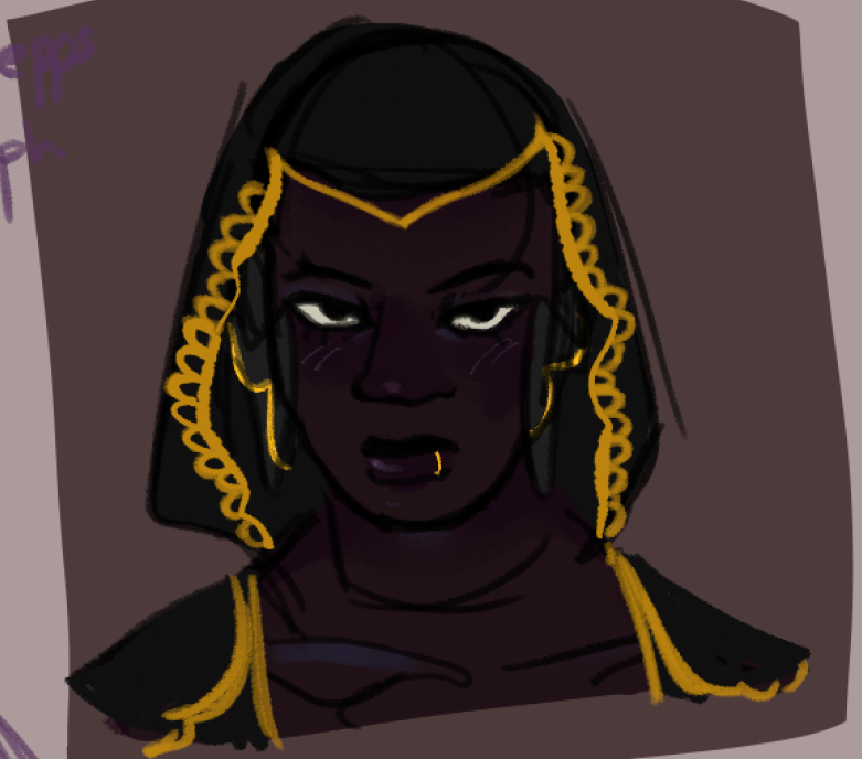 ignore how shoddy the cloak is but do y'all fw my taph design