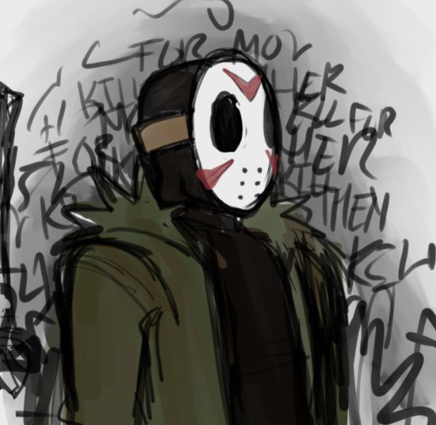 seraphlie's tweet image. jasonpilled weekend i have found myself in love #jasonvorhees #jasonforsaken #forsaken
