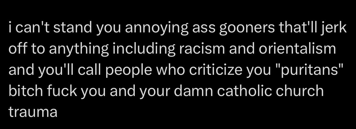 this tweet got reported for hateful content bruh💔💔