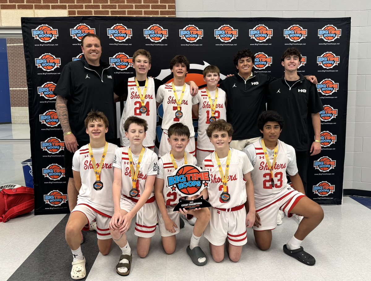 Shooters HQ (@shooters_hq) on Twitter photo The 2030 Squad is <a href="/BTHoopsNation/">Big Time Hoops - National Tournaments</a> Champs! π₯
Great finish to the weekend, going on a 22-2 run after being down in the last 8 minutes of the championship game! The 2030 Squad is <a href="/BTHoopsNation/">Big Time Hoops - National Tournaments</a> Champs! π₯
Great finish to the weekend, going on a 22-2 run after being down in the last 8 minutes of the championship game!