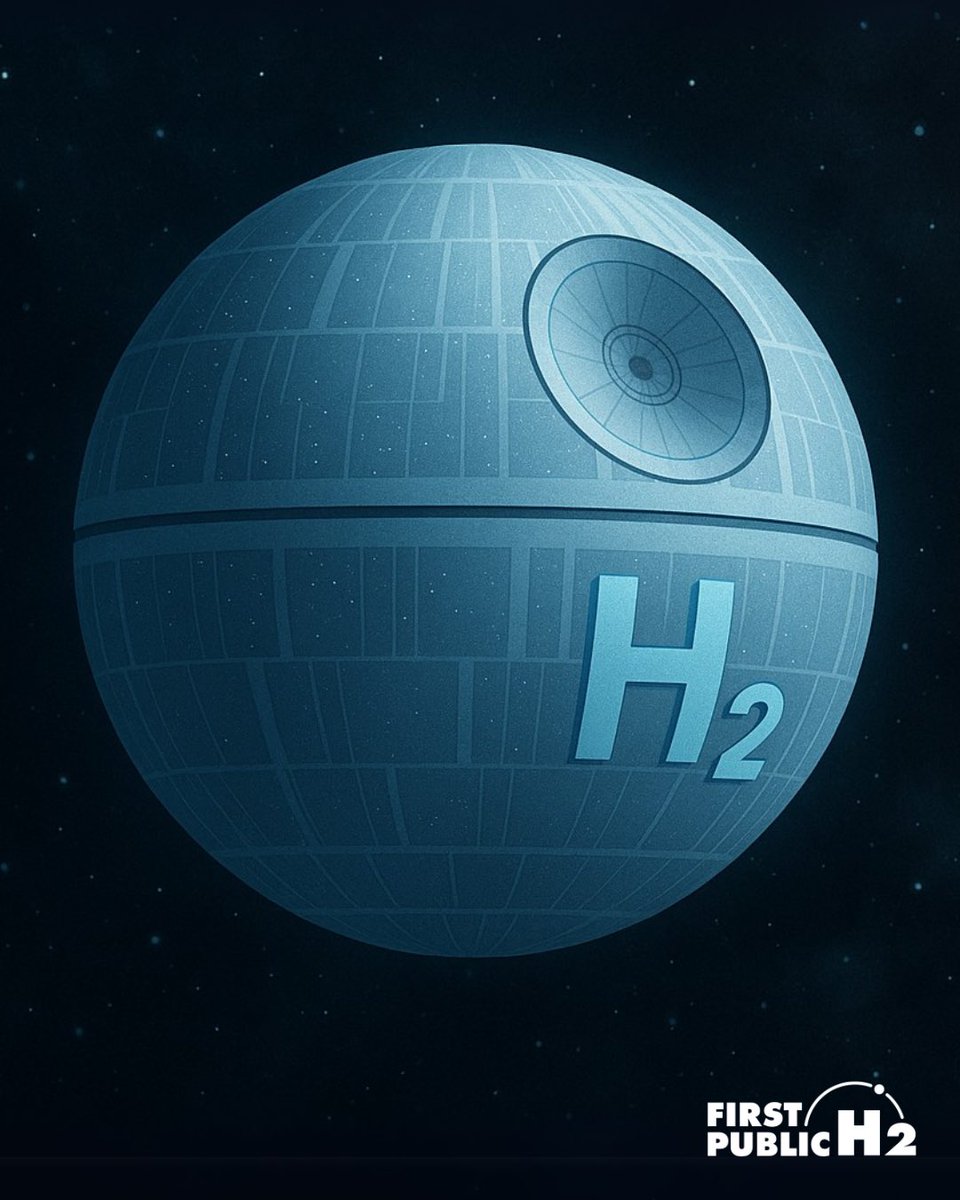 That’s no moon…
That’s First Public Hydrogen Authority.

No explosions. Just decarbonization.

#MayTheFourthBeWithYou #FPH2 #PublicFuelEra #CleanEnergyGalaxy