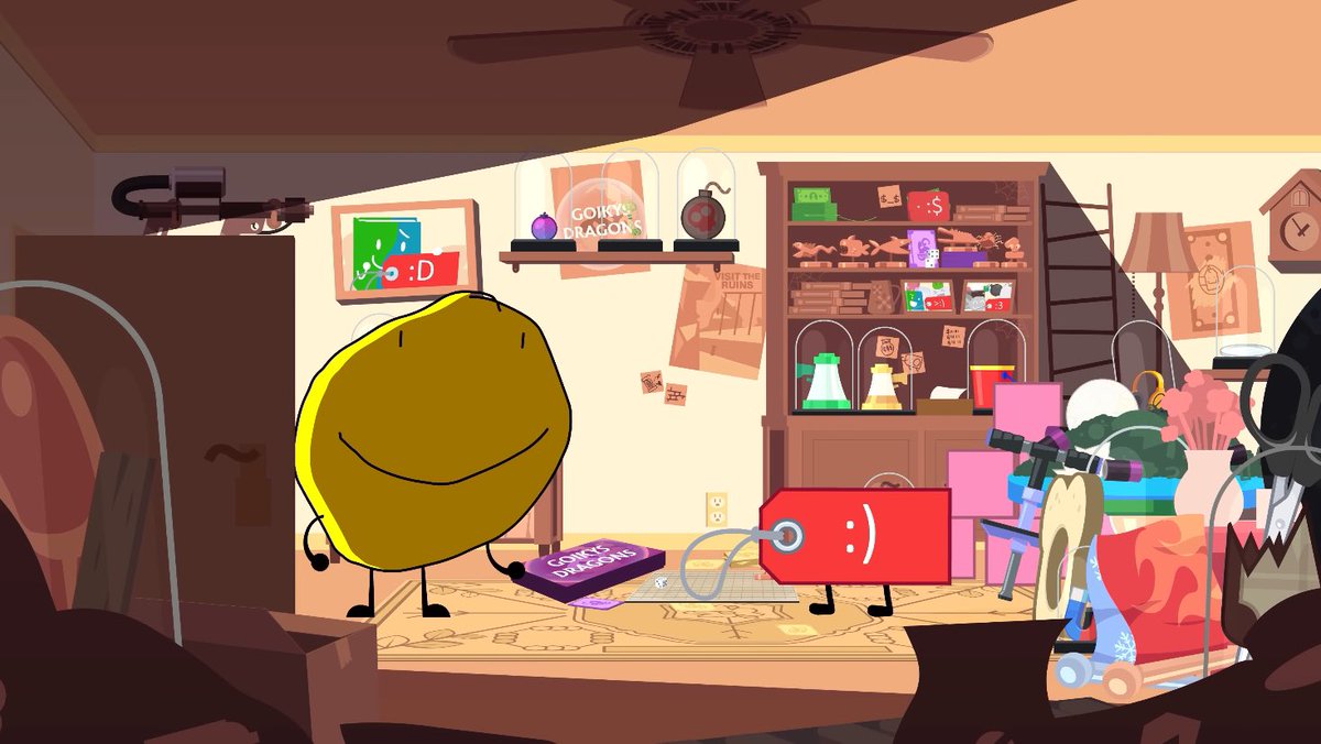 loggernamy's tweet photo. Challenge: say one nice thing about a character(s) you’re not a fan of. I’ll start:

Price Tag’s relationship with Yellow Face was cool. Too bad it only lasted one episode, I would’ve liked to see this expanded on. https://t.co/nVvpZMNQTp