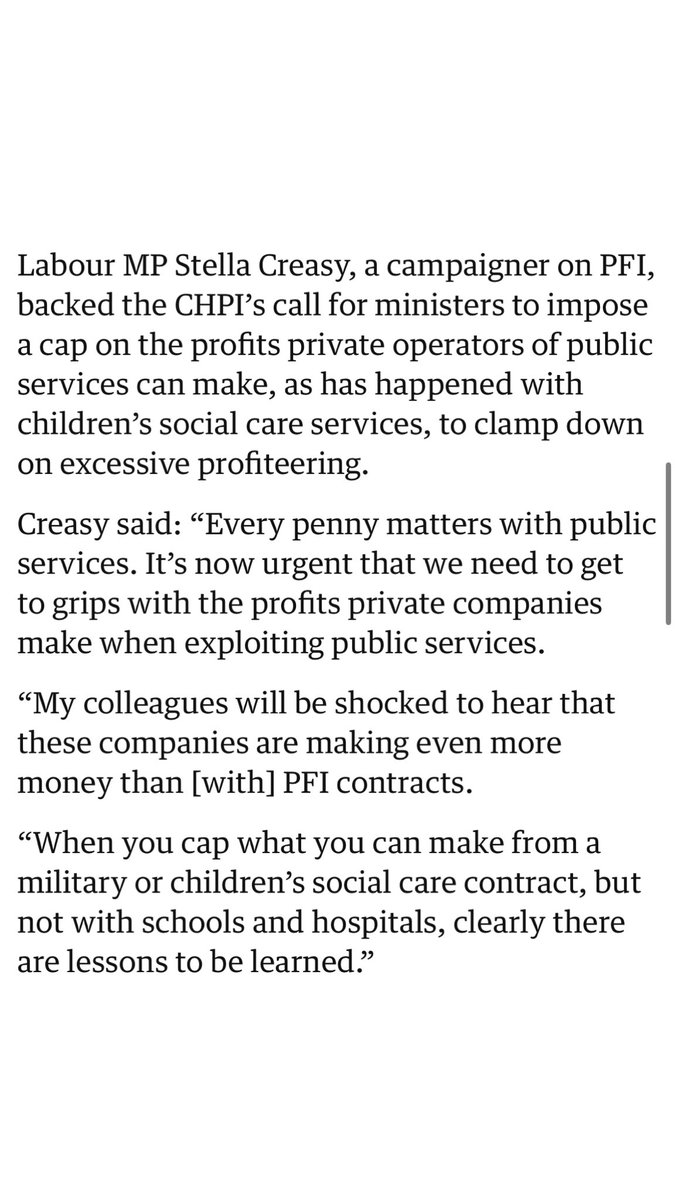Stopping people working from home will cost money. Stopping private providers ripping off NHS will save money. 

Since 2011 been fighting to get extortionate PFI projects cancelled- now <a href="/CHPIthinktank/">CHPI</a> reveals how other private companies profiteering. Time to cap their rates!