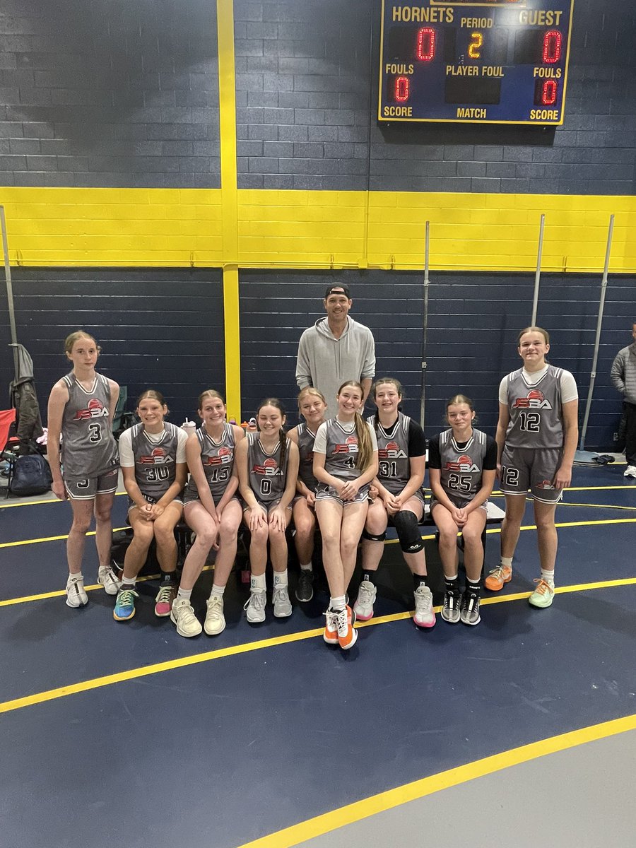 Our young guns put on a defensive clinic today and came home with the championship!  Also met Luke Walton and he was so kind and took a pic with the girls and wished them luck!