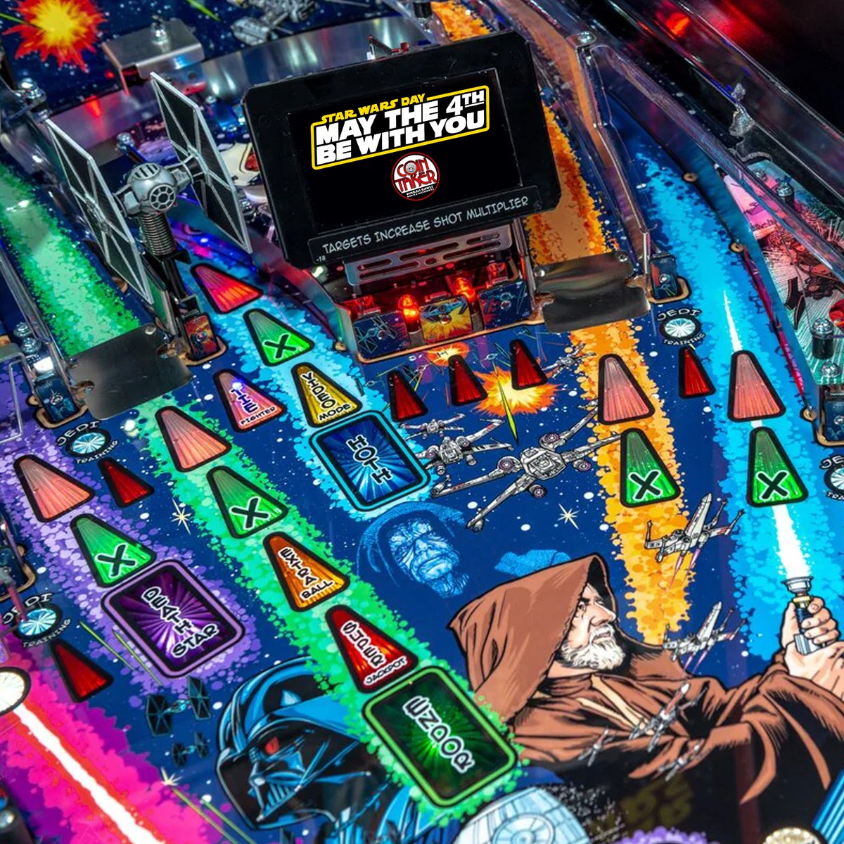 CoinTaker's tweet image. May the 4th be with you. Happy Star Wars Day! ✨