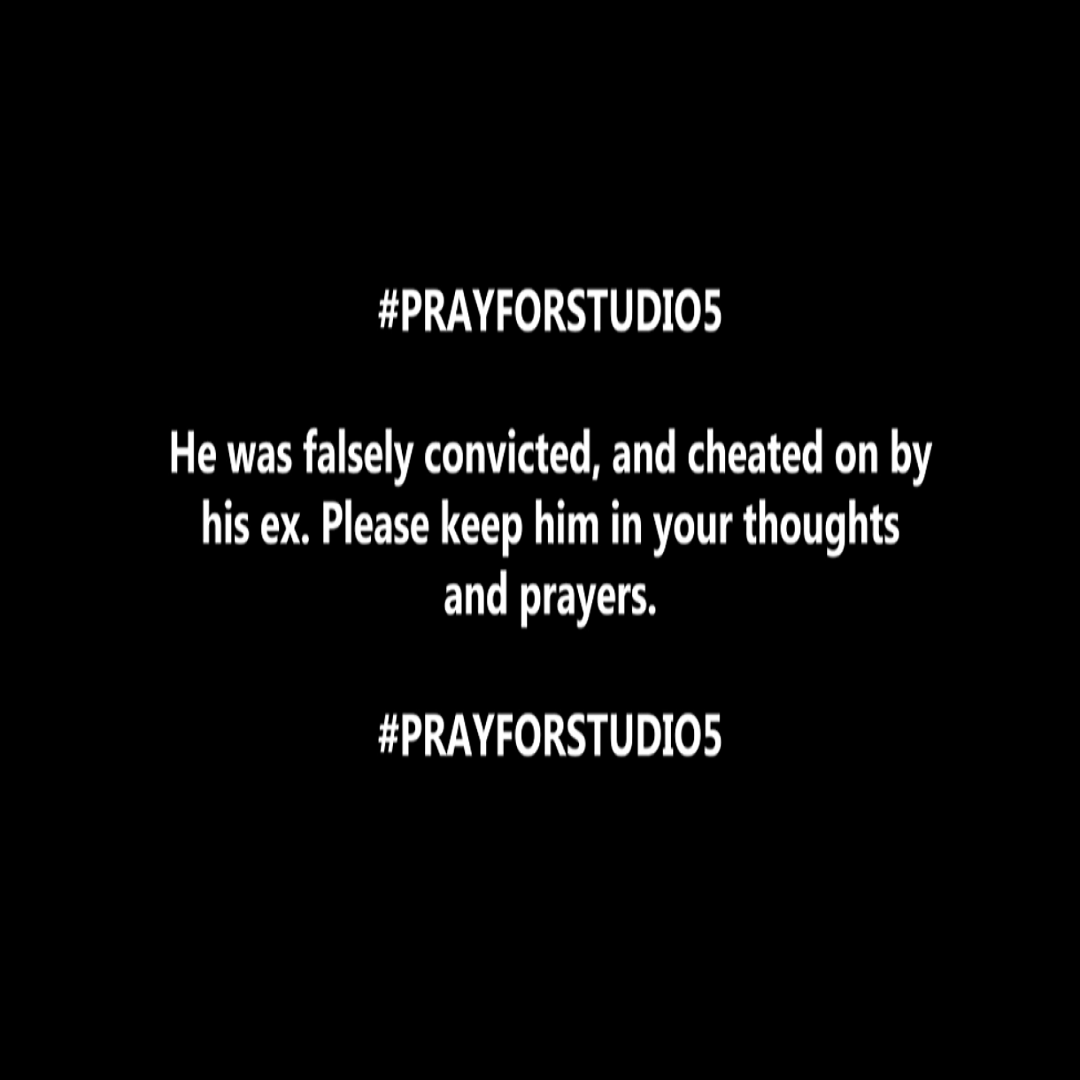 PaulWomock's tweet image. #PRAYFORSTUDIO5