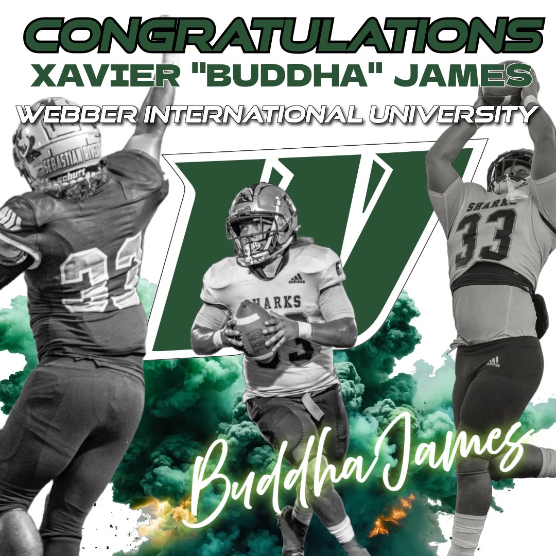 SRHS SHARK FOOTBALL (@srhs_football1) on Twitter photo We are super excited to announce the signing of <a href="/Buddha_James33/">Xavier “Buddha” James</a>. XJ signed <a href="/WebberAthletics/">WebberAthletics</a> in April. If you know Buddha then you know how hard he has worked to get this. #SharkNation is extremely proud of you. Go get your dream. We all have your back. <a href="/airranger09/">Coach_Harris</a> <a href="/Shark21T/">TShark21</a> We are super excited to announce the signing of <a href="/Buddha_James33/">Xavier “Buddha” James</a>. XJ signed <a href="/WebberAthletics/">WebberAthletics</a> in April. If you know Buddha then you know how hard he has worked to get this. #SharkNation is extremely proud of you. Go get your dream. We all have your back. <a href="/airranger09/">Coach_Harris</a> <a href="/Shark21T/">TShark21</a>