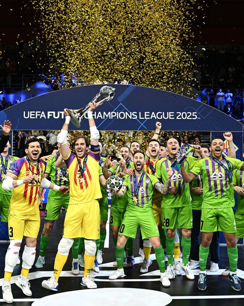 Historia del fútbol sala europeo.