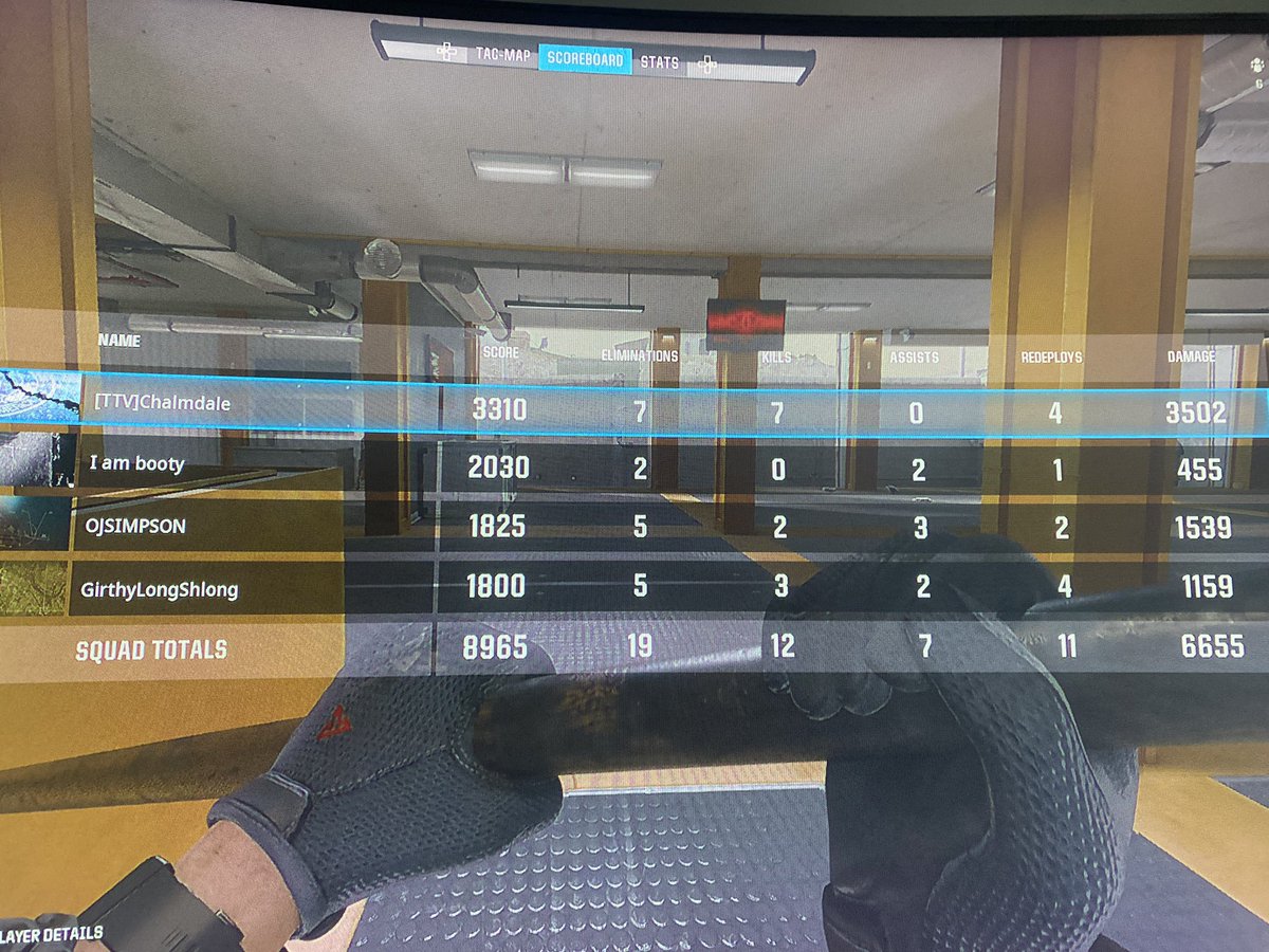 The_Chalmi's tweet photo. Classic OJ with the two kills https://t.co/myPrgzNCRE