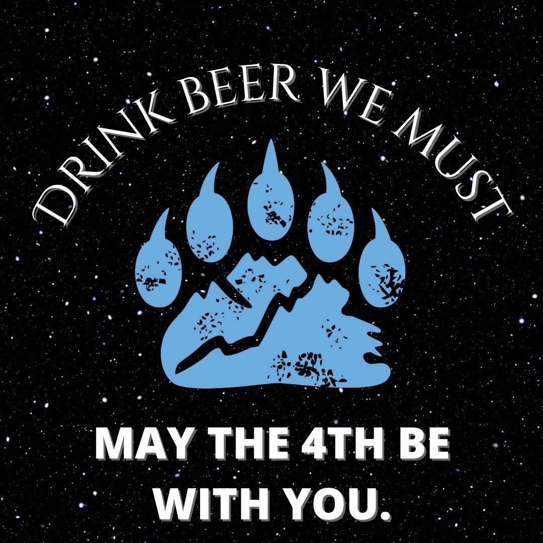 May the 4th be with you. Drink craft beer, you must. Cheers, Jedi of the hops!

#MayThe4thBeWithYou #bearchasebrewing 
#vacraftbeer