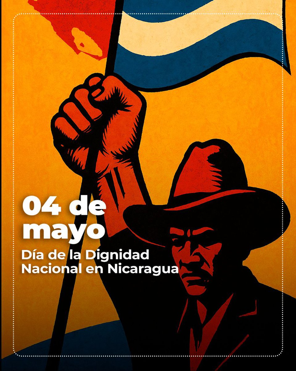 En nombre del Presidente Nicolás Maduro, extendemos nuestras más sinceras felicitaciones al Presidente Daniel Ortega y a la Vicepresidenta Rosario Murillo con motivo de la celebración del Día de la Dignidad Nacional, que tiene lugar este 4 de mayo en Nicaragua.