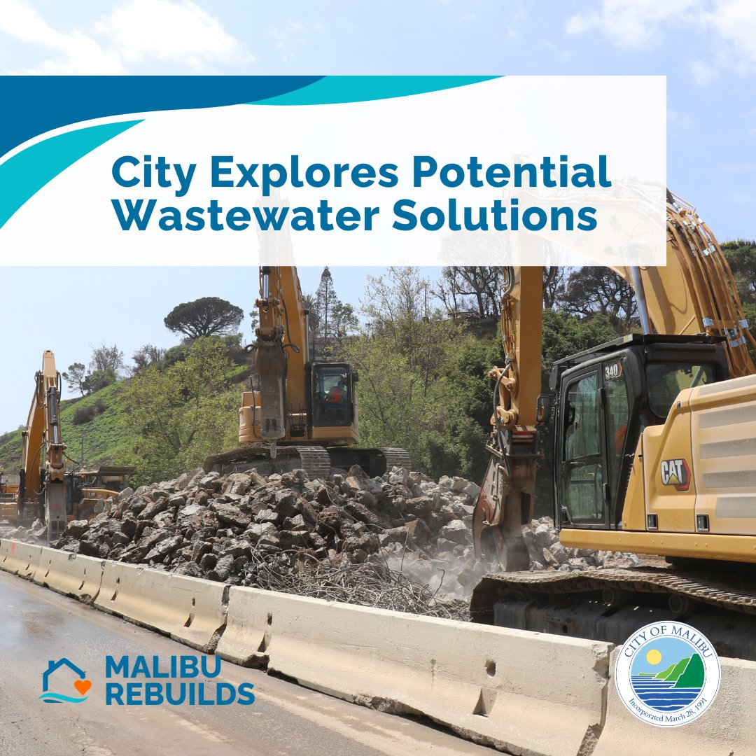 🤝 At the Regular City Council Meeting on Monday, April 28, #Malibu City Council directed staff to explore potential wastewater solutions and assess coastal protection strategies, like seawalls. The Council also appointed Mayor Riggins and Councilmember Uhring to a Sewer Ad Hoc