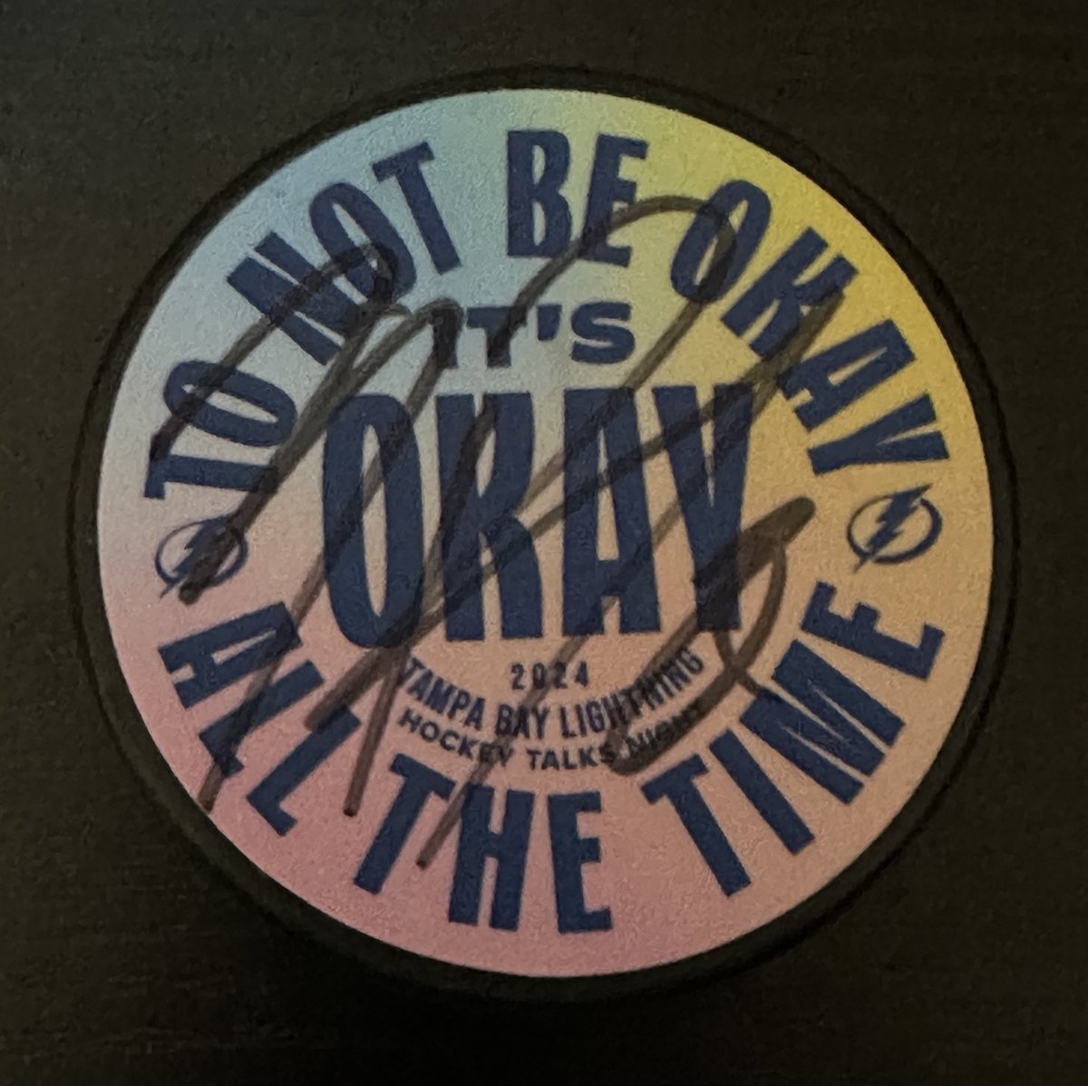 The HCKY Collective (@thehckyco) on Twitter photo #GIVEAWAYALERT
It’s #MentalHealthAwarenessMonth so we’re giving away this Nick Paul Autographed #HockeyTalks puck away!
Winner will be announced May 31st!
Rules to enter:
• like this post
• follow <a href="/HCKYCollective/">HCKY Collective</a> #GIVEAWAYALERT
It’s #MentalHealthAwarenessMonth so we’re giving away this Nick Paul Autographed #HockeyTalks puck away!
Winner will be announced May 31st!
Rules to enter:
• like this post
• follow <a href="/HCKYCollective/">HCKY Collective</a>