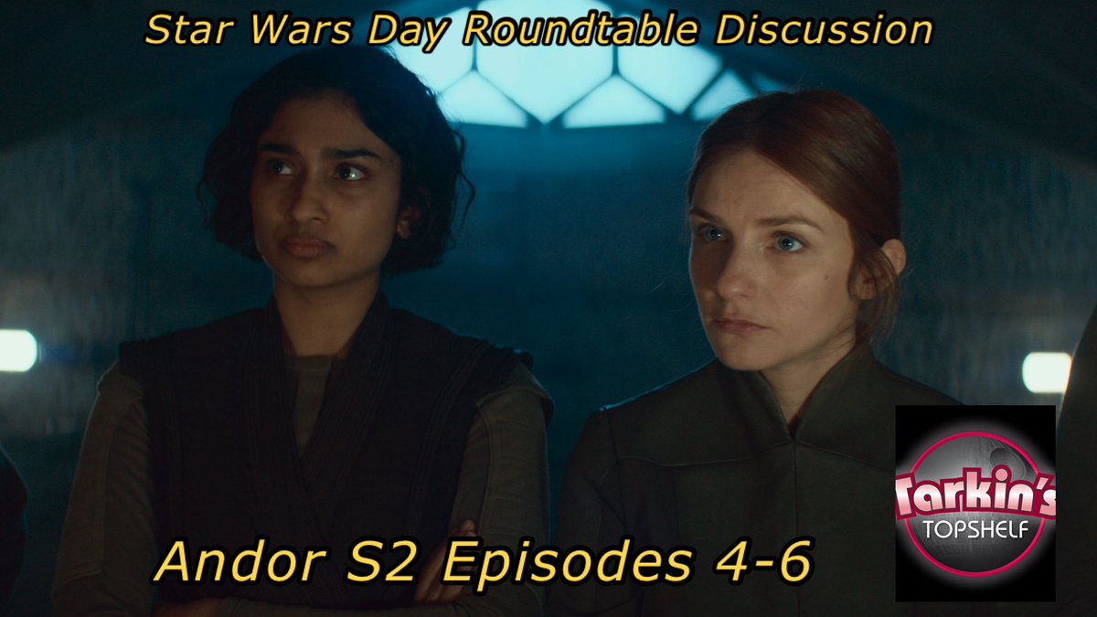 Tarkin’s Top Shelf🎙 (@tarkinstopshelf) on Twitter photo 🆕 Episode!
379• Star Wars Day Roundtable Discussion: Andor S2 Episode 4-6
Your hosts are joined by <a href="/IdiotsArrayPod/">Idiot’s Array</a> and <a href="/CastleKanata/">Kanata’s Castle Podcast</a> for a Star Wars Day Roundtable Discussion on the next 3 episodes of Andor S2.
#Andor #StarWarsDay #MayThe4thBeWithYou
bit.ly/42rhloO 🆕 Episode!
379• Star Wars Day Roundtable Discussion: Andor S2 Episode 4-6
Your hosts are joined by <a href="/IdiotsArrayPod/">Idiot’s Array</a> and <a href="/CastleKanata/">Kanata’s Castle Podcast</a> for a Star Wars Day Roundtable Discussion on the next 3 episodes of Andor S2.
#Andor #StarWarsDay #MayThe4thBeWithYou
bit.ly/42rhloO