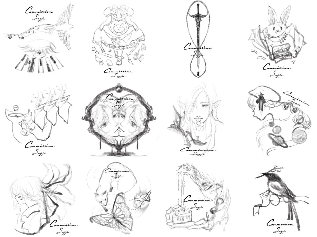 XuSegja's tweet image. Commission open! You provide a short story or keywords. I design your OC impression! $5 each. DM if interested. Venmo, Zelle, PayPal accepted!