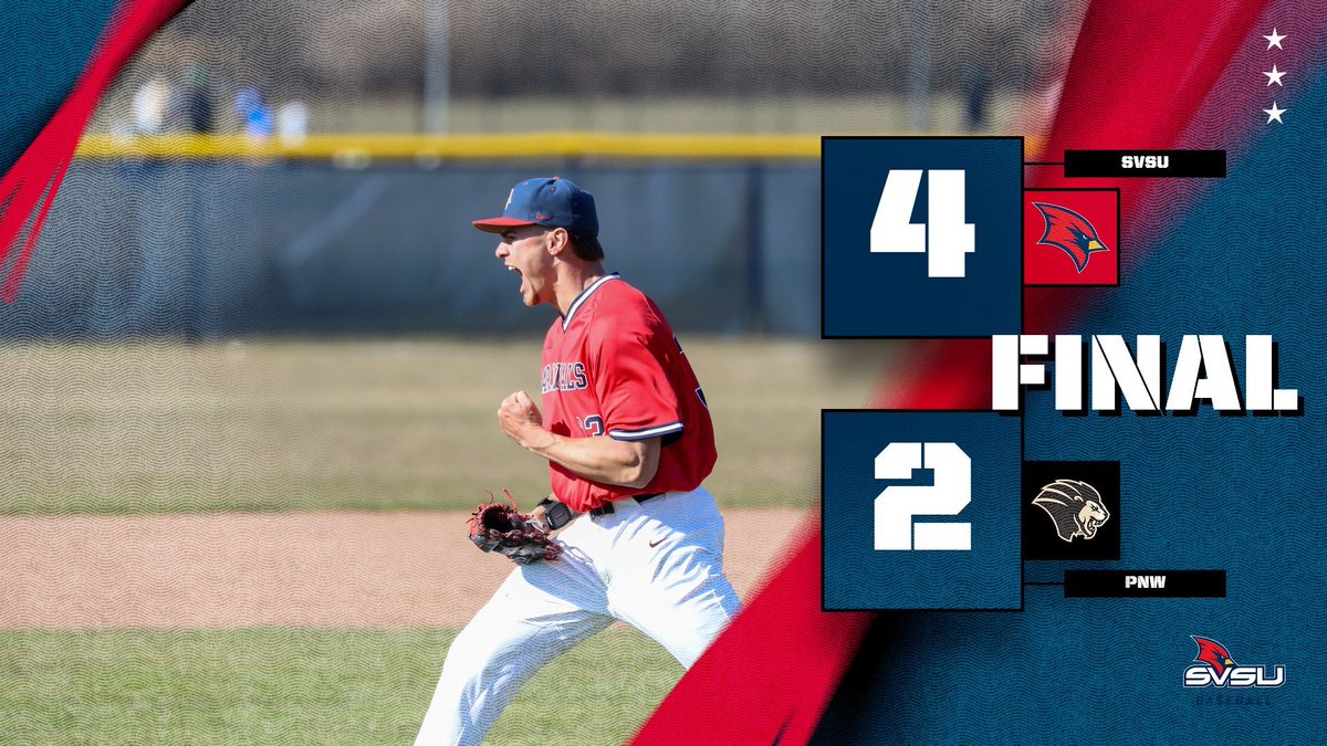 SVSU Baseball (@svsubaseball) on Twitter photo Cards win 4-2 to close out the Regular Season
<a href="/Dcooper1515/">Drew Cooper</a> picks up the W 0 ER & 2 K
<a href="/daniel_wilcome/">Daniel Wilcome</a> & <a href="/BKochany/">Ben Kochany</a> perfect out of pen
Ryan Adams 1.1 IP 0 R 3 K
<a href="/JShelagowski/">Jake Shelagowski</a> sets the single szn SV record #11
<a href="/LucasMead04/">Lucas Mead</a> <a href="/austin_cicerone/">Austin Cicerone</a> <a href="/RyanJarvis_21/">Ryan Jarvis</a> <a href="/Grant_Richard9/">Grant Richardson</a> 2 H days Cards win 4-2 to close out the Regular Season
<a href="/Dcooper1515/">Drew Cooper</a> picks up the W 0 ER & 2 K
<a href="/daniel_wilcome/">Daniel Wilcome</a> & <a href="/BKochany/">Ben Kochany</a> perfect out of pen
Ryan Adams 1.1 IP 0 R 3 K
<a href="/JShelagowski/">Jake Shelagowski</a> sets the single szn SV record #11
<a href="/LucasMead04/">Lucas Mead</a> <a href="/austin_cicerone/">Austin Cicerone</a> <a href="/RyanJarvis_21/">Ryan Jarvis</a> <a href="/Grant_Richard9/">Grant Richardson</a> 2 H days