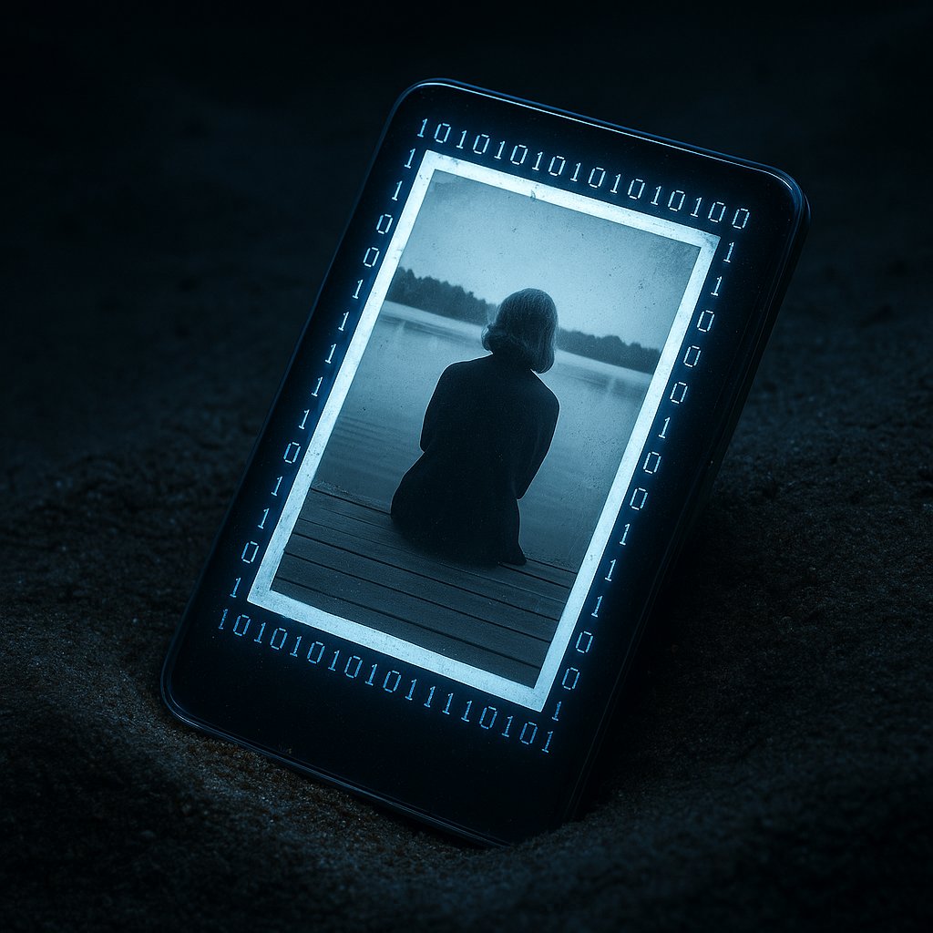 We digitize memories, frame them in code,
and trade them as assets.
But some of them still carry silence.
#ArtInTheShadows #DigitalArt #NFTart
