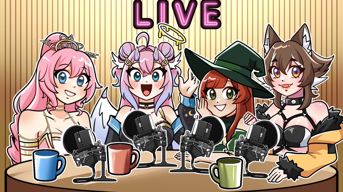 Cathrena ~ Vtuber 3.0 Model Arc (@cathrenagame) on Twitter photo For Mental Health Awareness Month, we're releasing a new podcast called Sage & Banter!
Join <a href="/VT_OliviaMonroe/">Olivia Monroe โจ Vtuber</a>, <a href="/ShamiaLive/">Shamia๐๐</a>, <a href="/LillyVinnily/">Nila ๐ถ๐ฑ (LillyVinnily) | PuppyCat Vtuber</a>, and myself as we spend an hour talking about our streaming journeys and how we stay true to ourselves along the way. #vtuber For Mental Health Awareness Month, we're releasing a new podcast called Sage & Banter!
Join <a href="/VT_OliviaMonroe/">Olivia Monroe โจ Vtuber</a>, <a href="/ShamiaLive/">Shamia๐๐</a>, <a href="/LillyVinnily/">Nila ๐ถ๐ฑ (LillyVinnily) | PuppyCat Vtuber</a>, and myself as we spend an hour talking about our streaming journeys and how we stay true to ourselves along the way. #vtuber