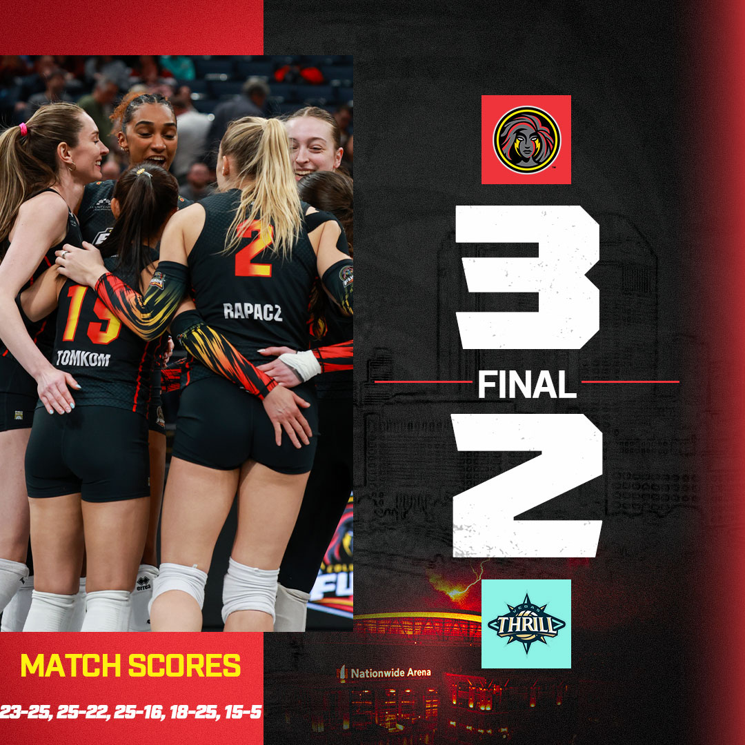 FURY WIN!!!!!!

#ColumbusFury #UnleashTheFury