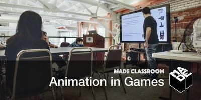 THIS Saturday, May 10th, join our free "Animation in Games" class in the morning from 9:30am to 11:00am. RSVP at this link: eventbrite.com/e/made-classro… 

For ages 8–13
In this 1.5-hour class, students will learn what animation is, where it’s used, and explore the subject.