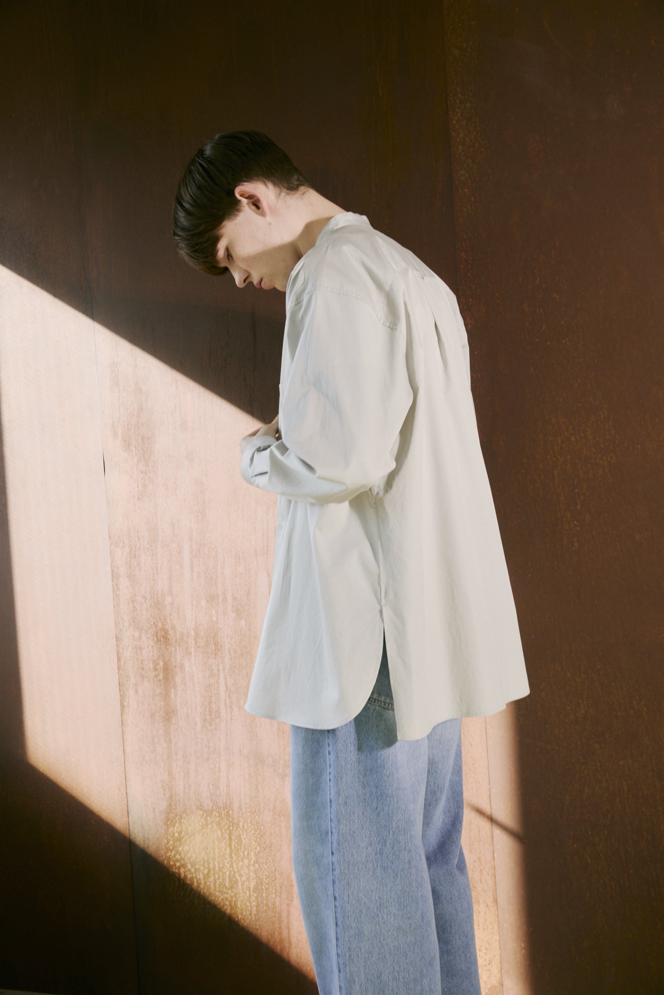 Cornier】SILK/COTTON VINTAGE JEANS（Mサイズ）