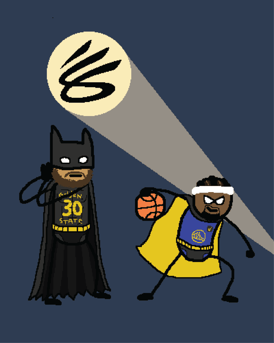 nba_paint's tweet photo. Batman and Robin. https://t.co/pNpH0qwlnJ