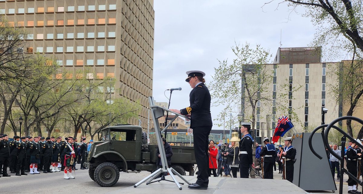 On behalf of the UK, I attended the Battle of the Atlantic Parade outside Calgary City Hall today to commemorate the 80th Anniversary of VE Day.

Proud to show our gratitude to all the Canadians who fought for freedom and our shared values.