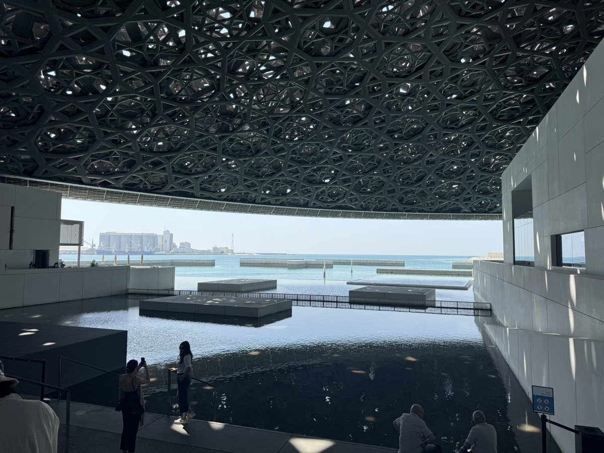 They built a Louvre in Abu Dhabi