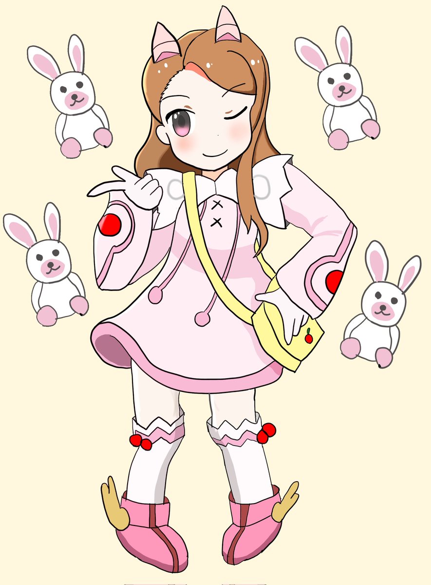 ホワイトエンジェル×アイドルマスター
釘宮さんつながりで描きました🐰