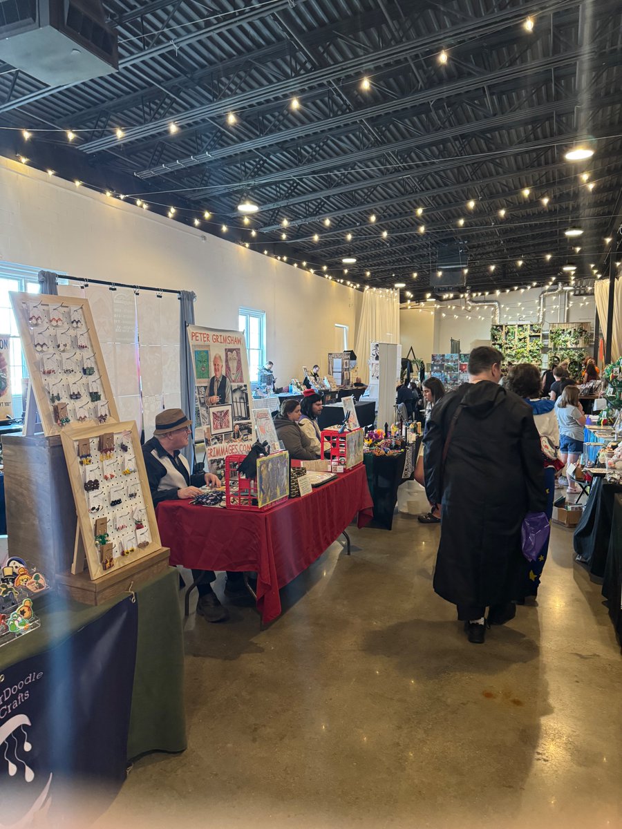 kurtsprings1's tweet photo. I completely spaced getting a picture of my setup at Free Comic Book Day with Double Midnight Comics (#dmcomics). I sold 5 books: 3 Price of Vengeance and one each of Legacy of Valor and Promise of Mercy. We had a torrential downpour in the afternoon as we started packing up. https://t.co/jMl8nzatYT