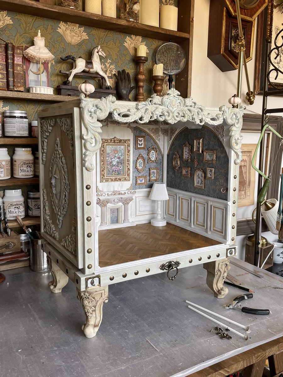 むむ@プロフ一読ページ　劇場型ドールハウス 劇場型ドールハウス進捗