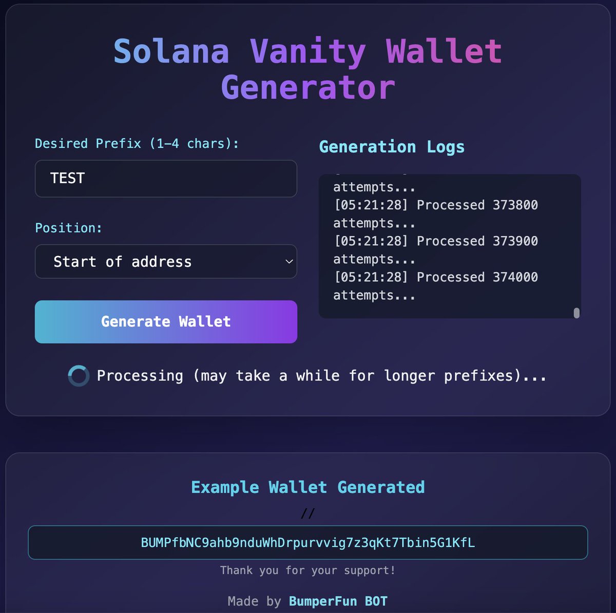 BumperFun Bot | Solana tweet media