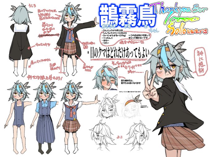 フォオアー10000にんありがとうの設定資料です