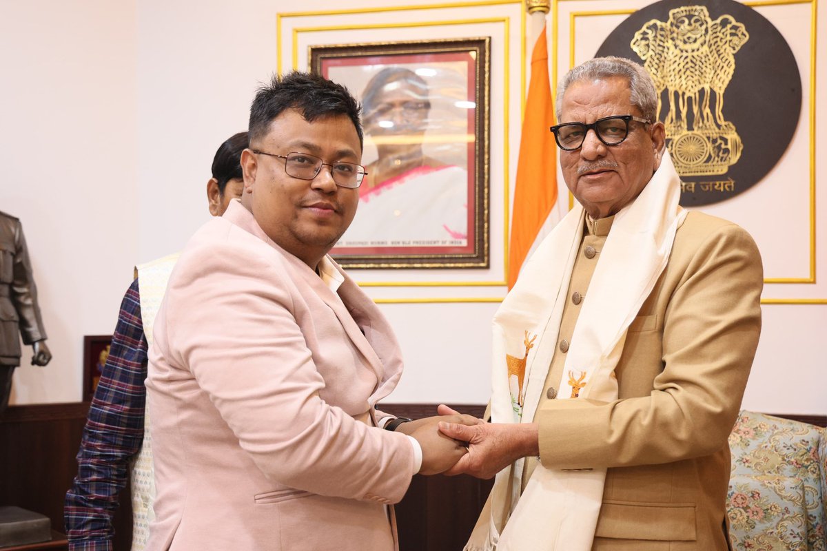 Maheshwar Thounaojam (@maheshwarthouna) on Twitter photo Had the privilege of meeting Shri Om Prakash Mathur, Hon'ble Governor of Sikkim during my visit in Sikkim. 
We had a fruitful discussion on the current situation and future development of North Eastern states. Thankful for his valuable insights and time! #SikkimVisit Had the privilege of meeting Shri Om Prakash Mathur, Hon'ble Governor of Sikkim during my visit in Sikkim. 
We had a fruitful discussion on the current situation and future development of North Eastern states. Thankful for his valuable insights and time! #SikkimVisit