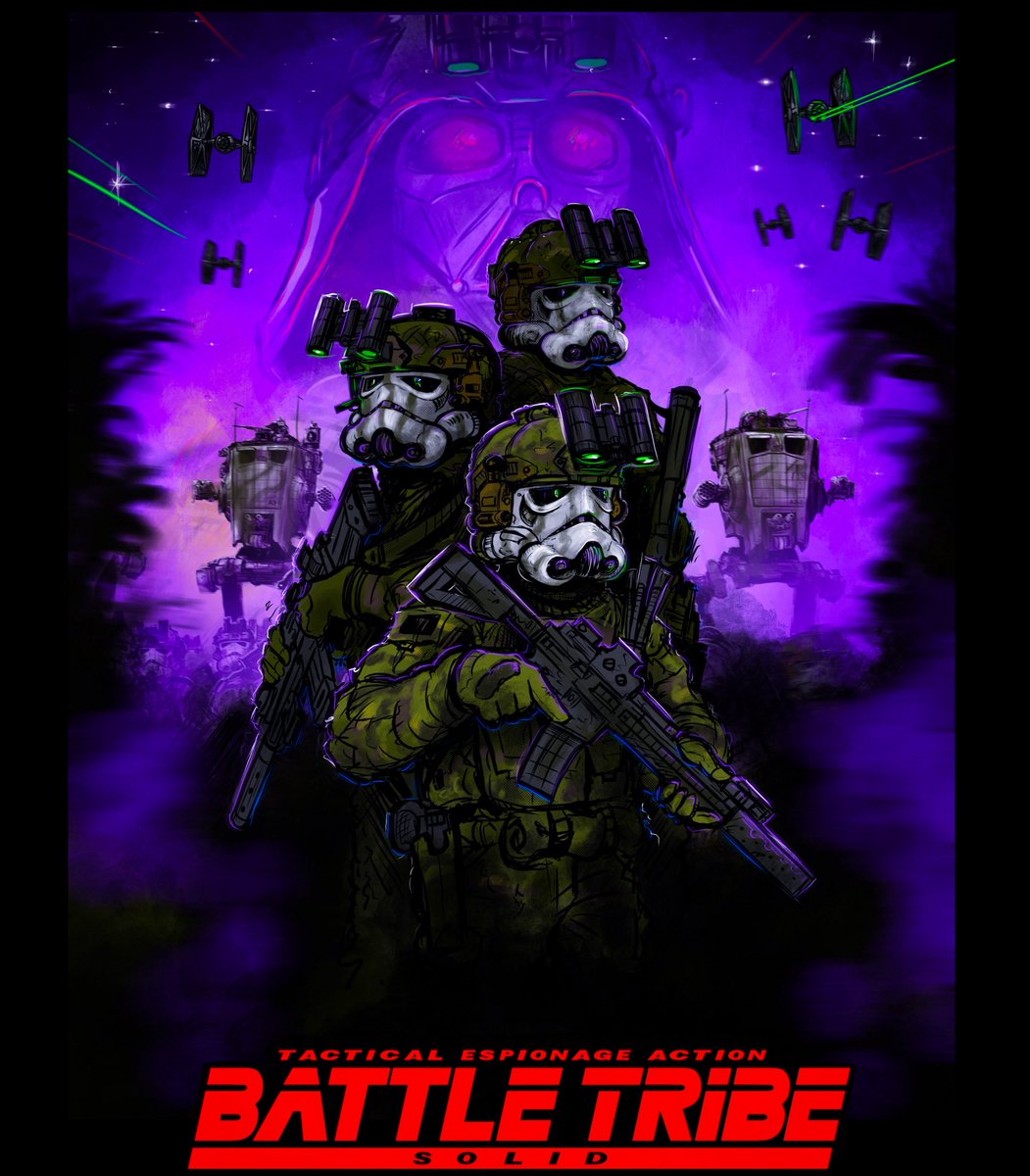 Matt_Rendar's tweet photo. #MayTheFourthBeWithYou from all of us at #Battletribe the original tactical Star Wars. Some Art for the day, have a great one! #art #stormtrooper #operator https://t.co/z4MD6BGAhH