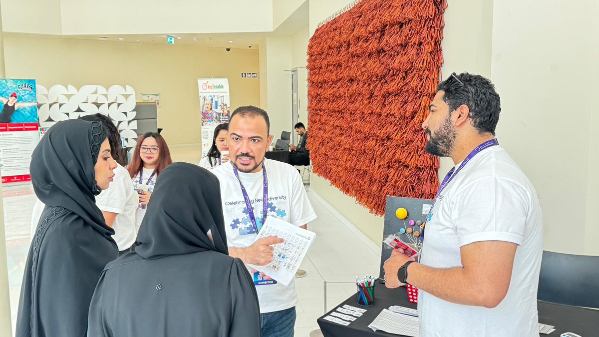 teacher887's tweet photo. Honored to represent Al Qeyam Charter School at the #InclusionConference2025 at #NYUAD!
Presented our #ARB2 project using #ABA to support autistic students &amp; promote inclusion.
Grateful for the amazing connections—more to come!

#AutismSupport #QBA #SpecialEducation https://t.co/FLyZSdyrLj