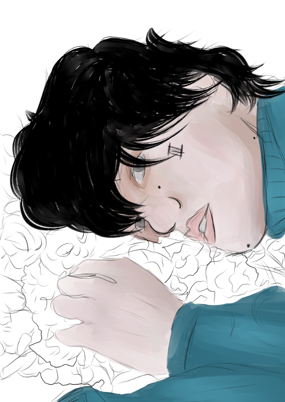 i can't be assed to finish this and draw the flowers
#aftg