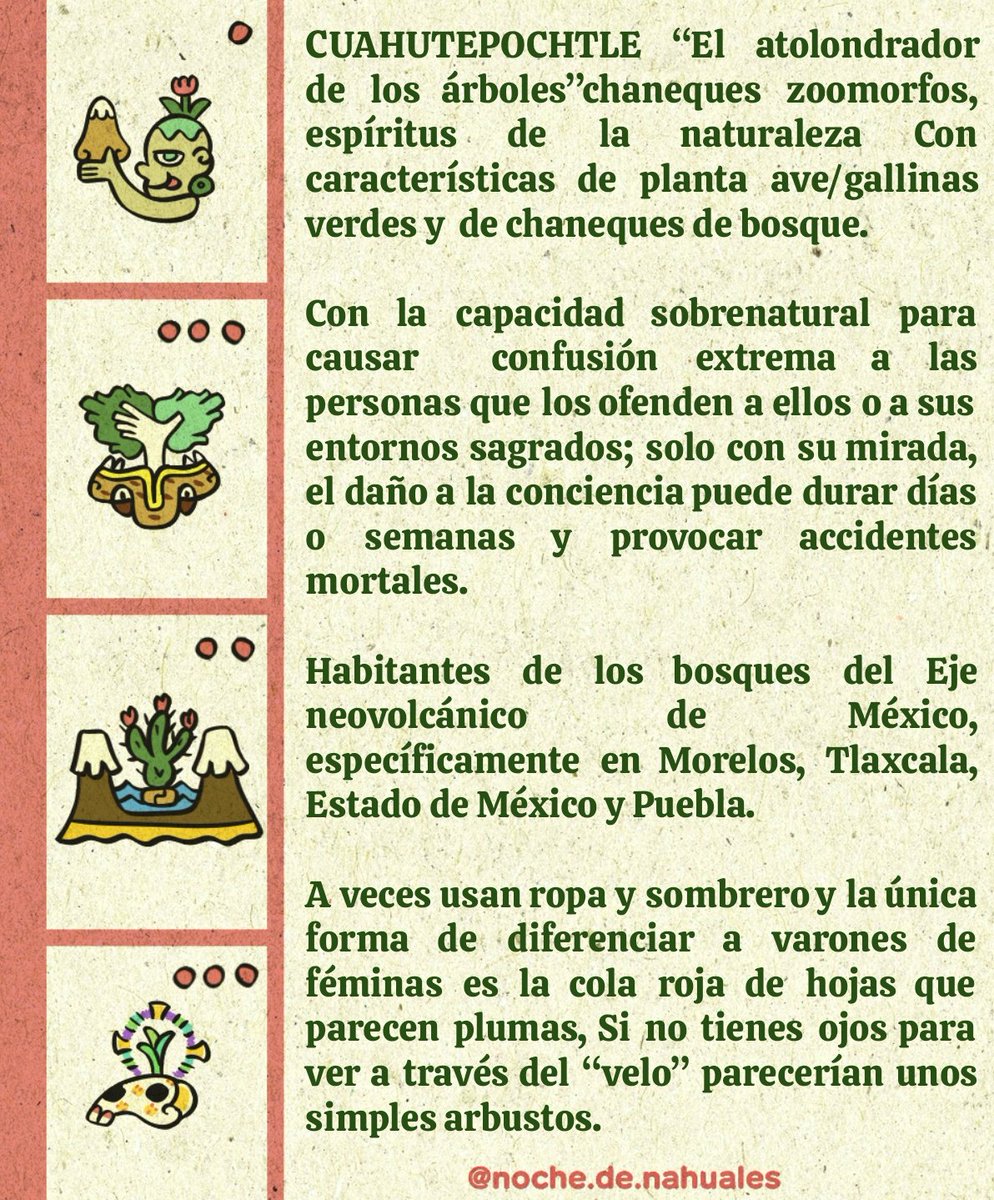 viajedelnahual's tweet photo. CUAHUTEPOCHTLE “El atolondrador de los árboles”
#tlaxcala #Tlaxcalteca #nahua #nahuatl #chaneque #chaneques #azteca #diosesaztecas #prehispanic #nativeamerican #Aztec #Mesoamerica #precolombino #leyendamexicana #prehispanico #Aztecgods #precolumbian #mexicanlegend #goblin https://t.co/xilkTxsp3d