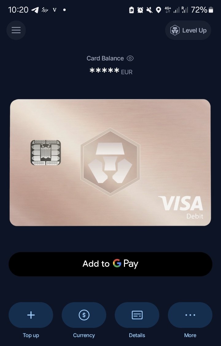 ngngdhd0l's tweet image. Premium perks #CryptoCom 😄 

Do you have any? Which cards do you own?

Me, #RoseGold @cryptocom