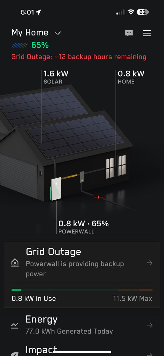Tesla_JD's tweet image. ⚡ We Put Our Tesla 28kW Solar System to the Test During Yesterday’s Thunderstorm! ⚡
Yesterday, a big thunderstorm rolled through, and with it came a grid outage. But thanks to our Tesla 28kW solar system and Powerwall, we didn’t skip a beat! 🌩️💡
As you can see in the…