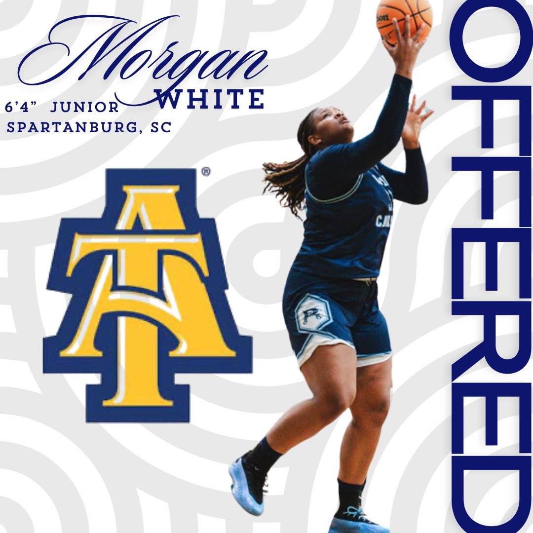 Morgan White (@momowhite33) on Twitter photo After a great conversation with Coach Robinson, Iโm happy to receive an offer from NC A&T! ๐๐ @ladyaggiewbb @dormanladycavs <a href="/palmetto76erawe/">Palmetto 76ers/Aja Wilson Elite</a> @coachdickersonjerome After a great conversation with Coach Robinson, Iโm happy to receive an offer from NC A&T! ๐๐ @ladyaggiewbb @dormanladycavs <a href="/palmetto76erawe/">Palmetto 76ers/Aja Wilson Elite</a> @coachdickersonjerome