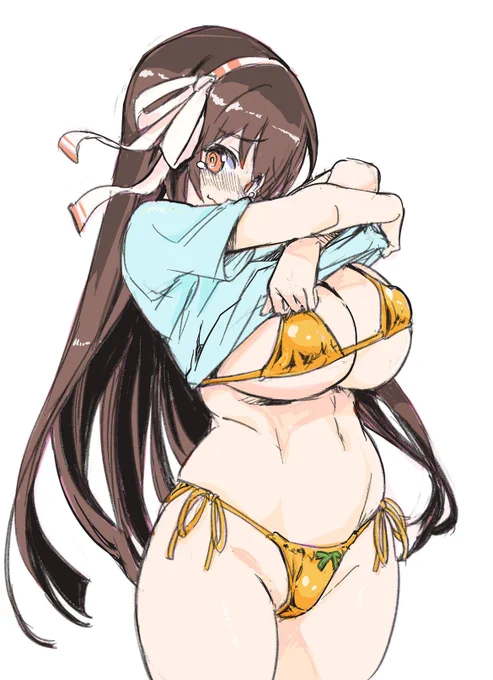 金ビキニ(?)…新規で描きてぇが時間ががが 
