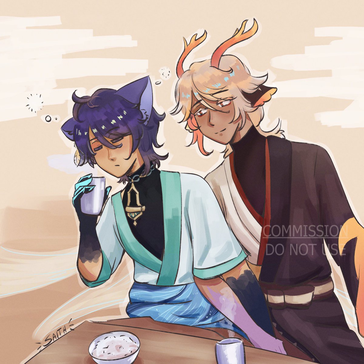 #VGenComm for anamatronicfish 🌸