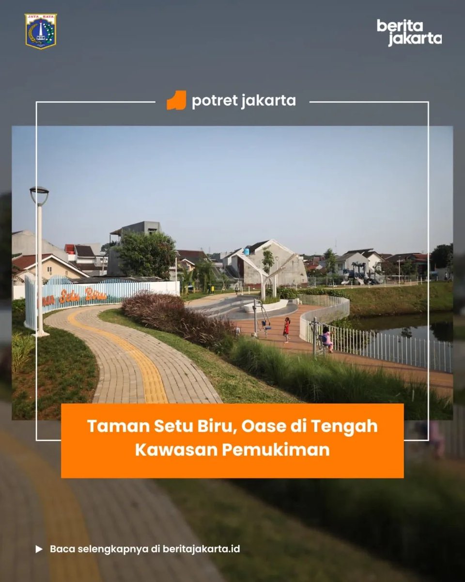kotajaktim's tweet image. #SobatJaktim! Sudah pernah olahraga atau sekadar bercengkrama menikmati hari di Taman Setu Biru, Cipayung, Jakarta Timur belum?

Sumber: @beritajakarta

#DKIJakarta #PemprovDKI #BersamaPramonoRanoBangunJakarta #PramRano100 #QuickWins100 #TamanSetuBiru