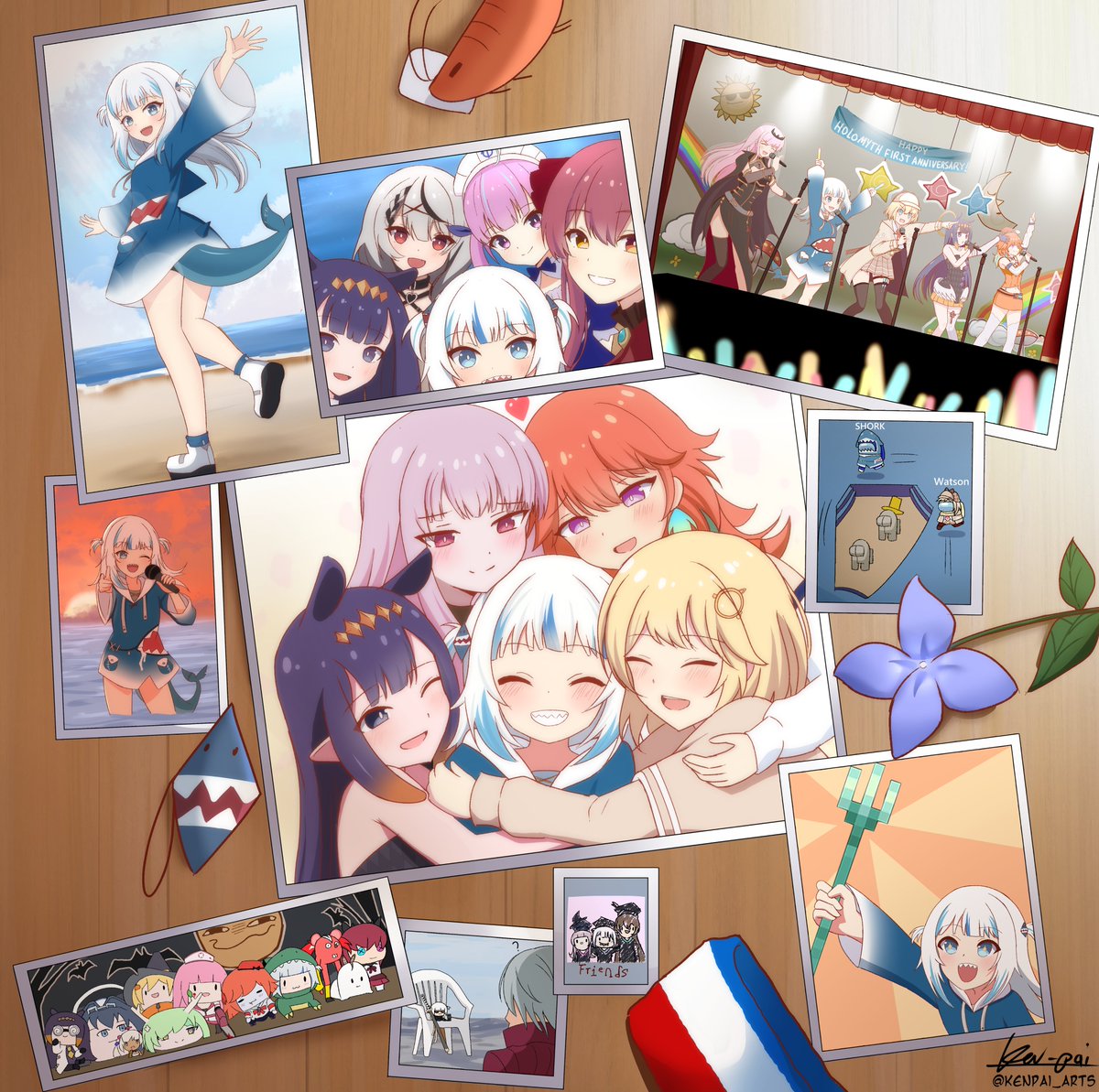 Memories with Gura~
Thankyou Sharkie!! 🦈💙
#gawrt #holoMyth #holoEN